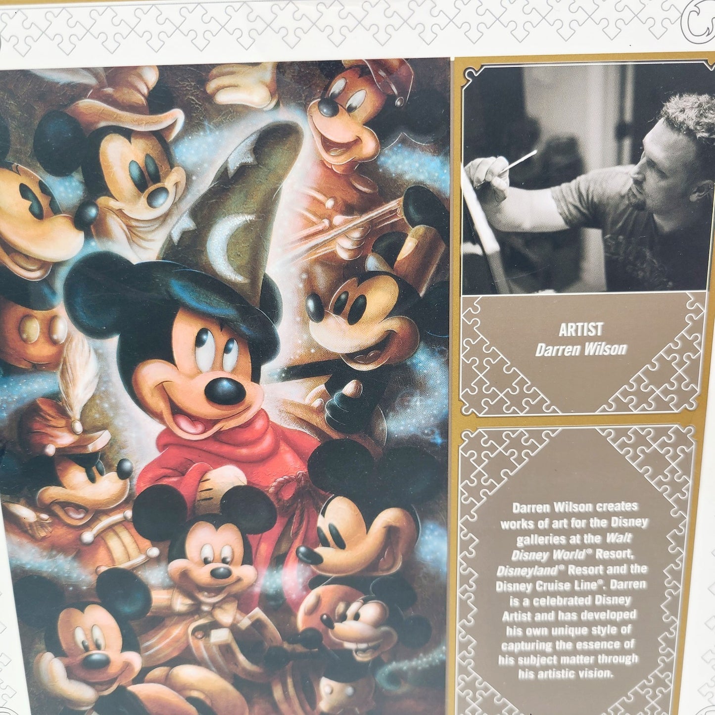Disney Park Mickey Mouse Through Year 90th Anniversary 1000 Piece Puzzle Gallery