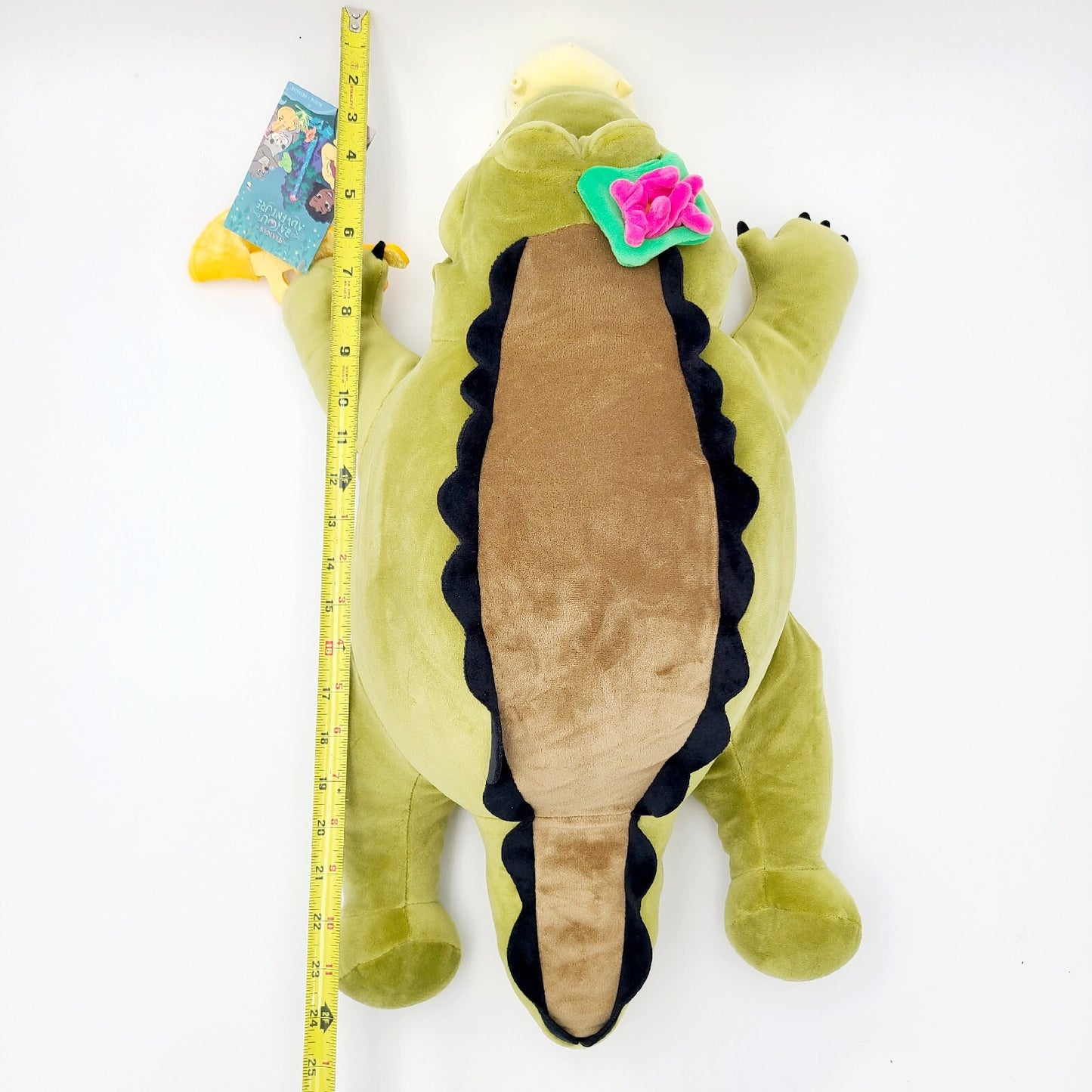 24" Cuddleez 2024 Disney Parks Tiana’s Bayou Adventure Louis Large Plush Toy NEW