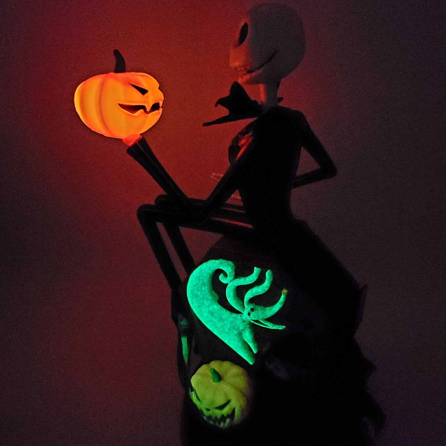 Disney Parks Jack Skellington Popcorn Bucket & Mayor Sipper Halloween Party set
