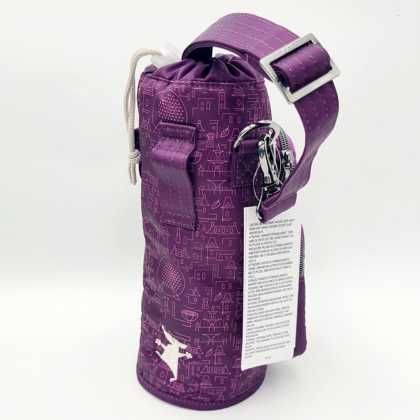 2025 Disney Parks Epcot Food & Wine Festival Remy Water Bottle Holder Lug Bag