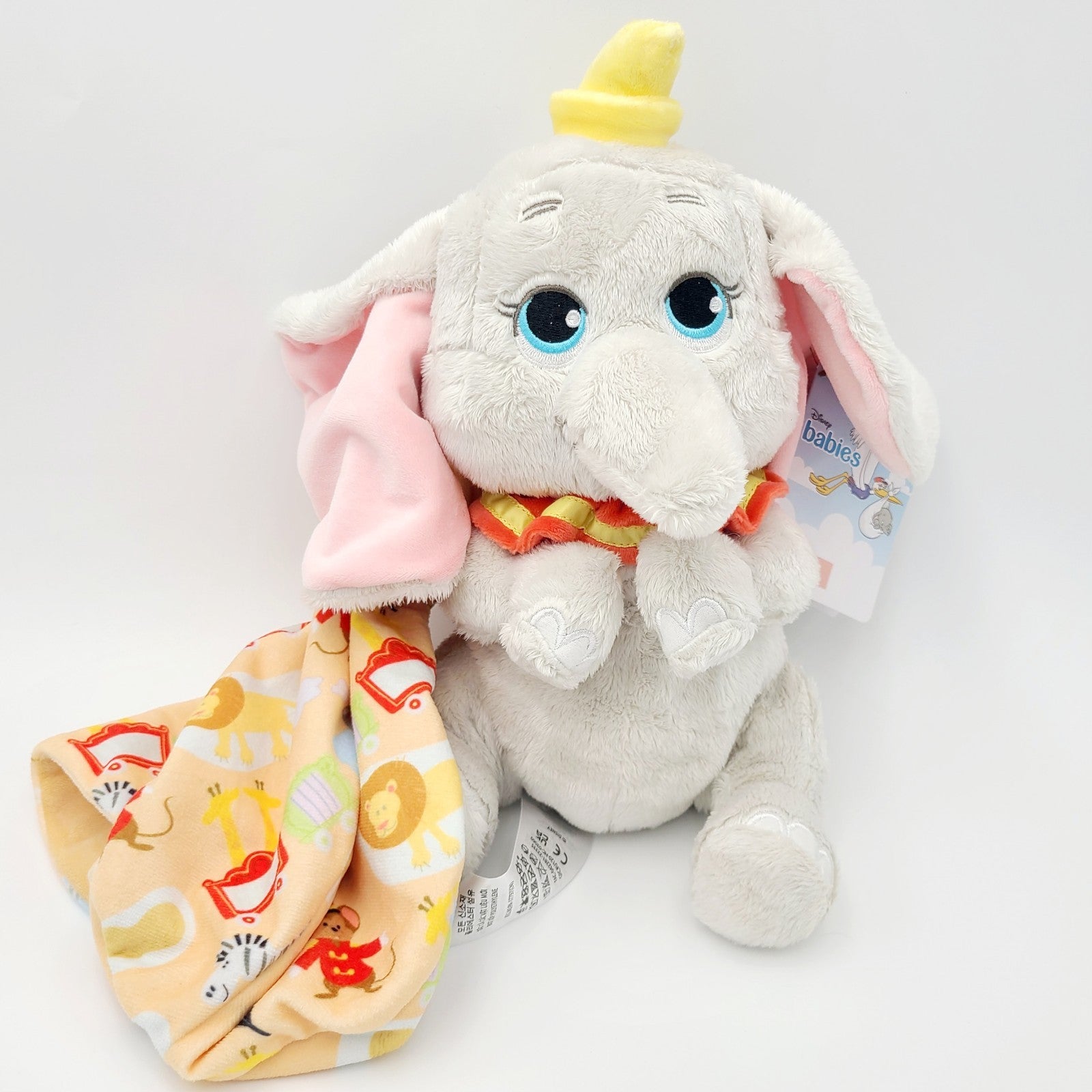 2024 Walt Disney World Parks Babies Baby Dumbo Elephant Blanket Pouch Plush New