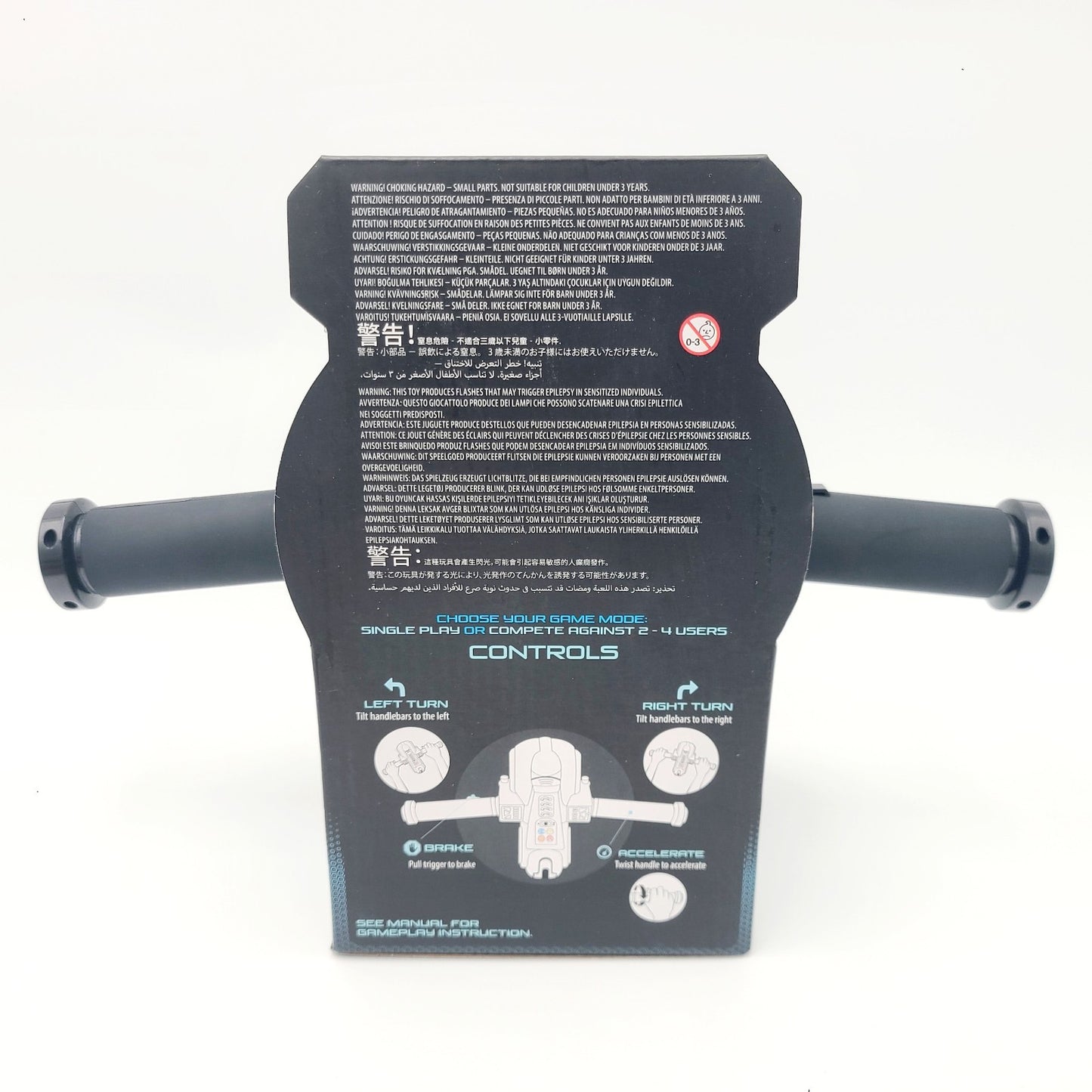 Disney World Parks 2023 Tron Lightcycle Handlebars Lights and Sounds New w/ Box