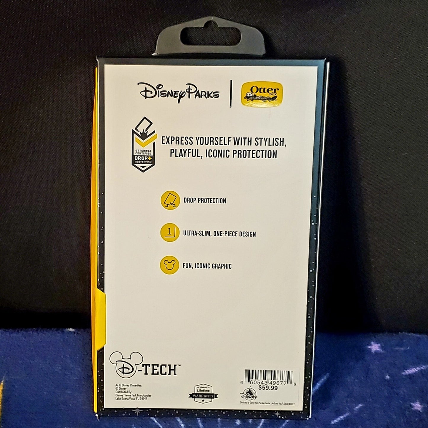 *iPhone 7/8 Plus Otterbox* Walt Disney World Parks Cinderella Castle Phone Case