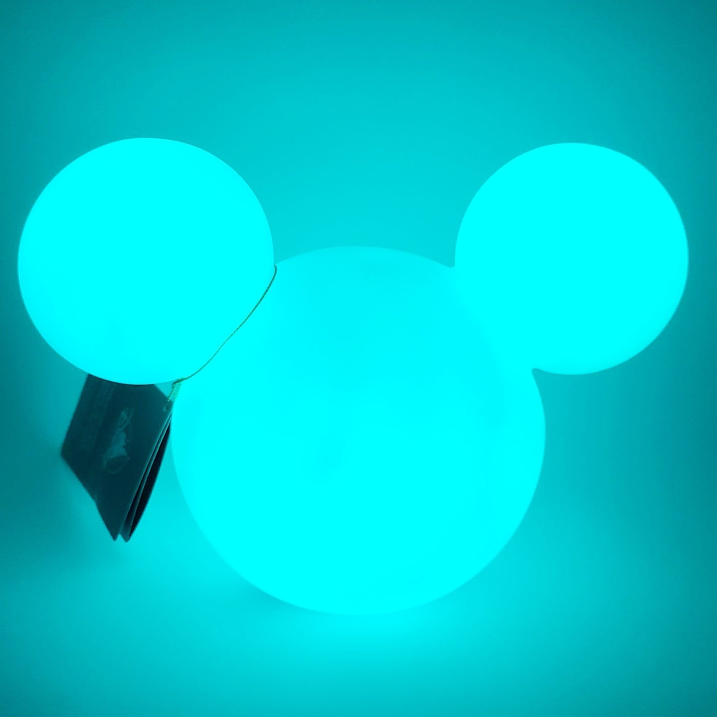 Disney Parks Mickey Mouse Icon Tabletop Light Lamp Home Collection Summer Fun