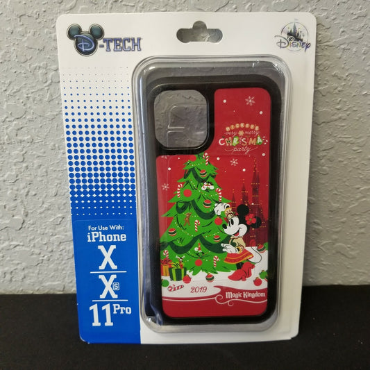 Disney Parks 2019 Mickey's Very Christmas Party Minnie iPhone Case X/Xs/11Pro