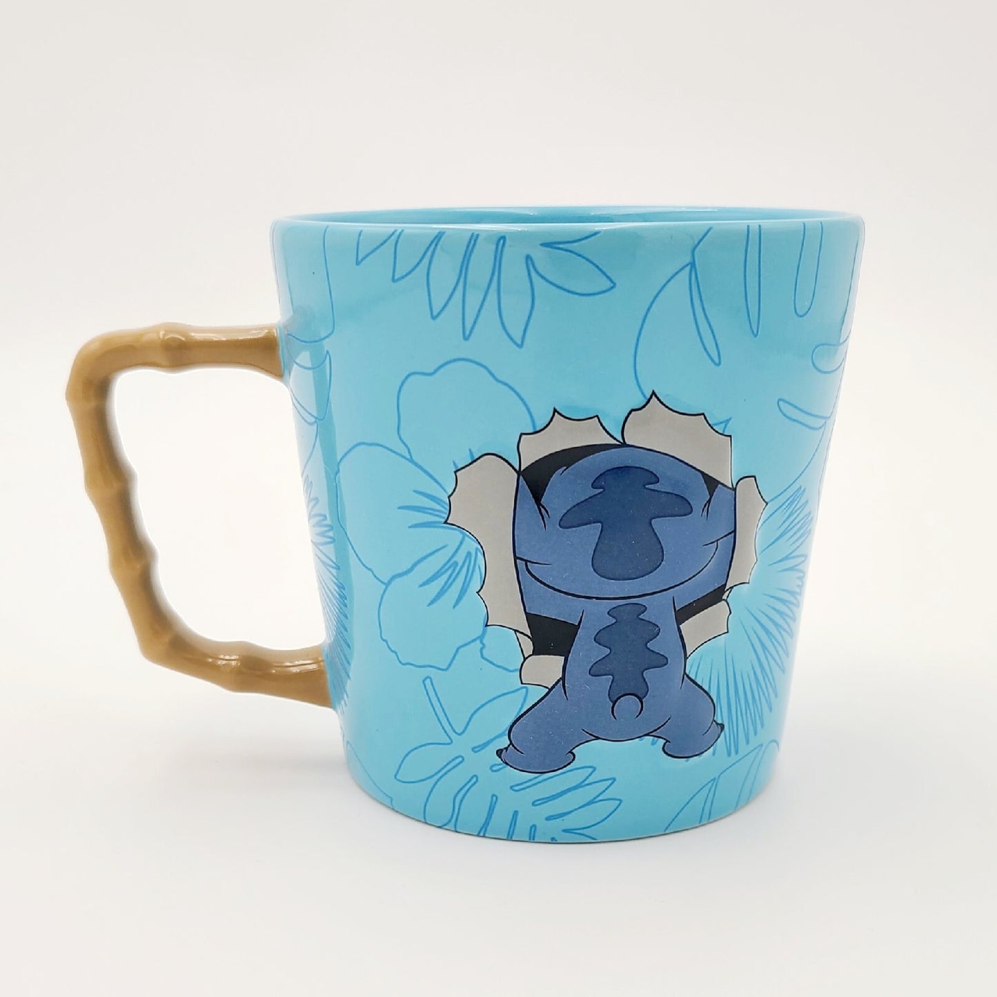 NEW 2024 Walt Disney World Parks Exclusive Stitch Ceramic Blue Mug