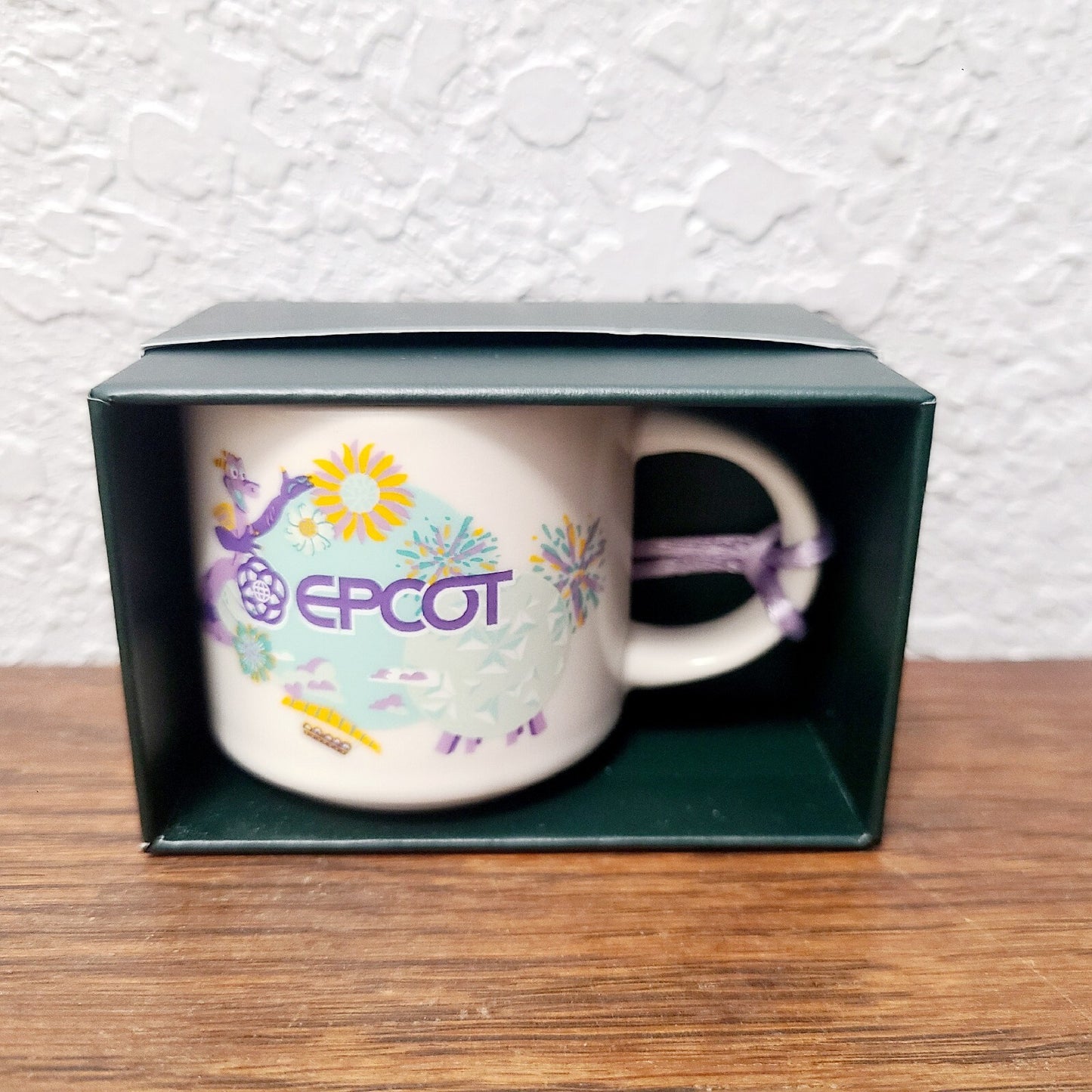 *EPCOT Mug & Ornament Set* 2024 Disney Park Starbucks Discovery Figment Coffee
