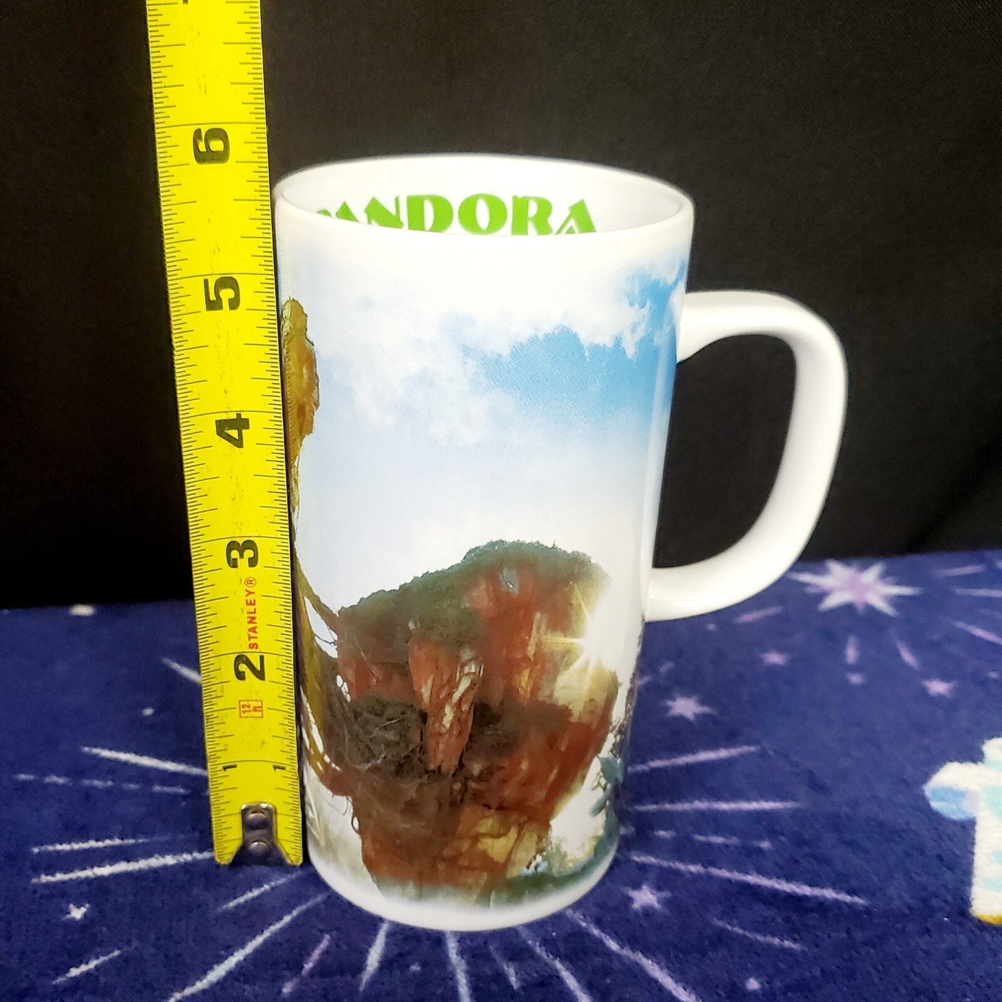 Disney Parks ACE Pandora World of Avatar Floating Mountain Tall Coffee Mug New