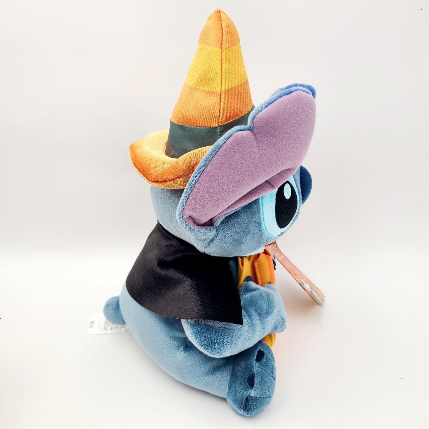 2025 WDW Disney Parks Stitch Wizard Halloween 14" Plush Holding Pumpkin 🎃 Bag