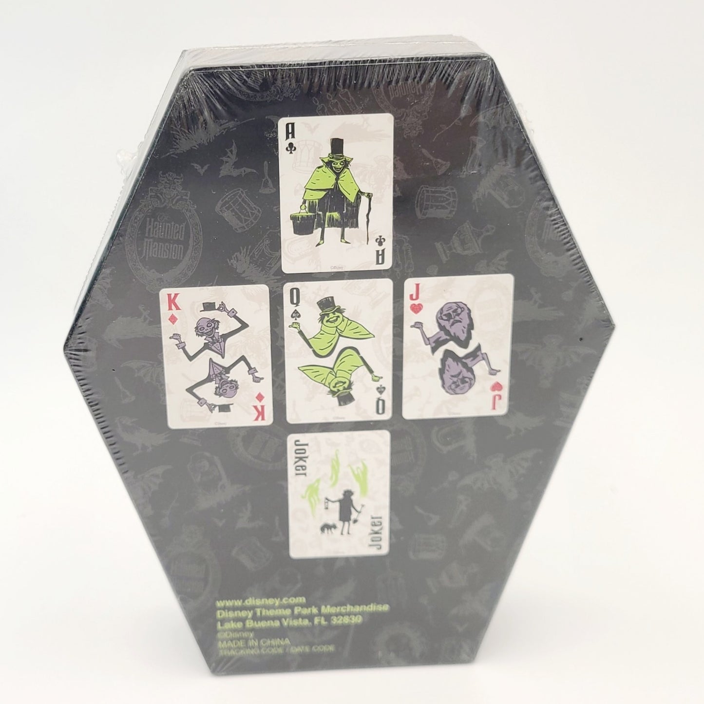 Disney World Parks Haunted Mansion Attraction 52 Playing Cards Set Hitchhikers