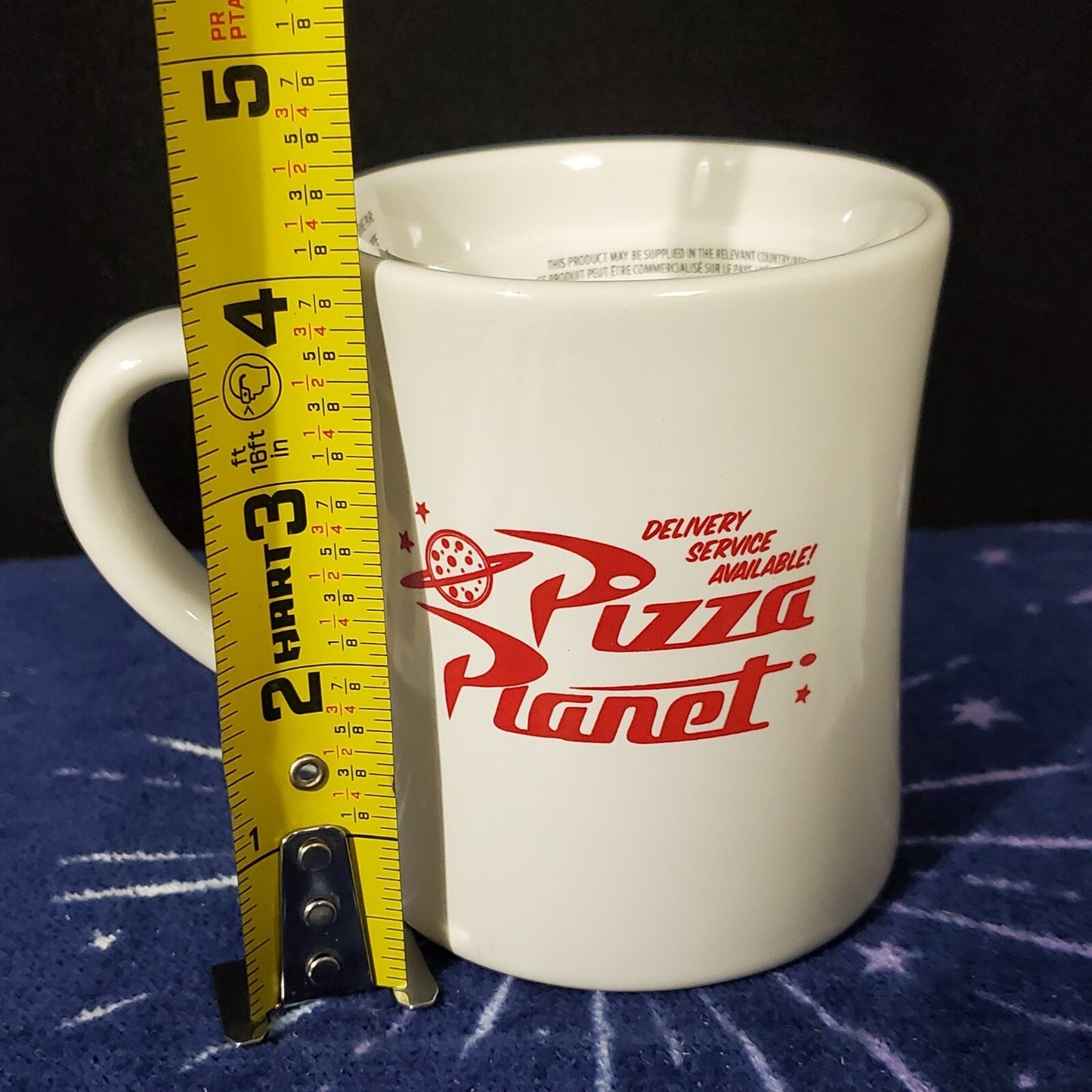 NEW Disney Parks Pixar Toy Story Pizza Planet Diner Coffee Mug Cup Ceramic