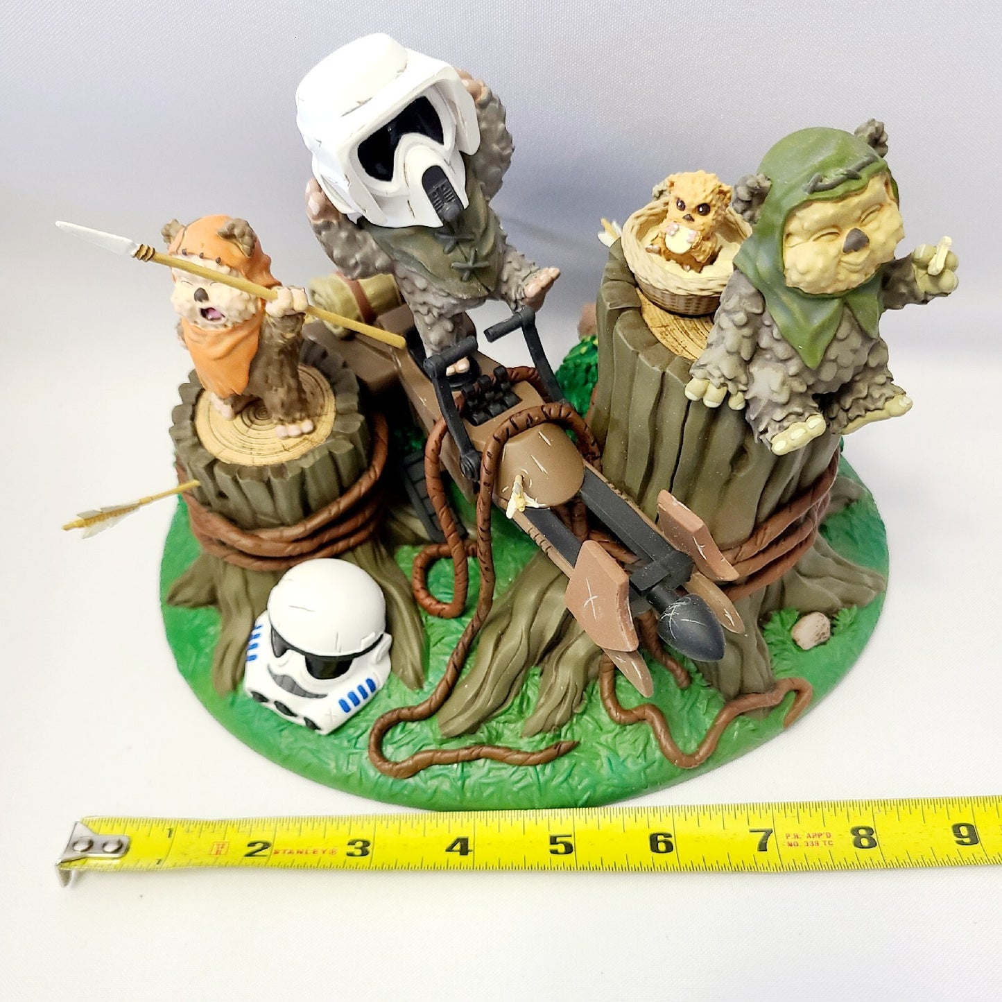 Disney Parks Star Wars Return  Jedi 40th Anniv Ewoks Collectible Figurine Ewok
