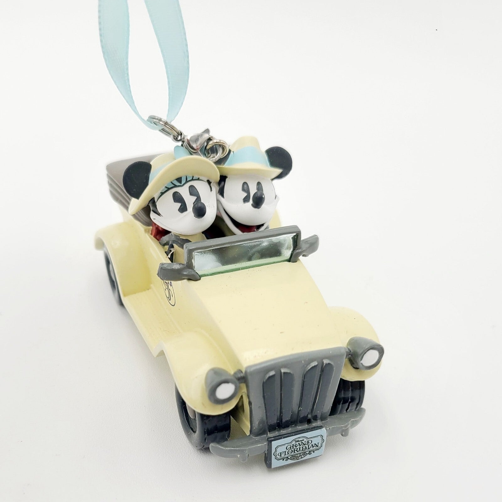 Disney Parks Ornament Grand Floridian Mickey & Minnie Antique Convertible Car