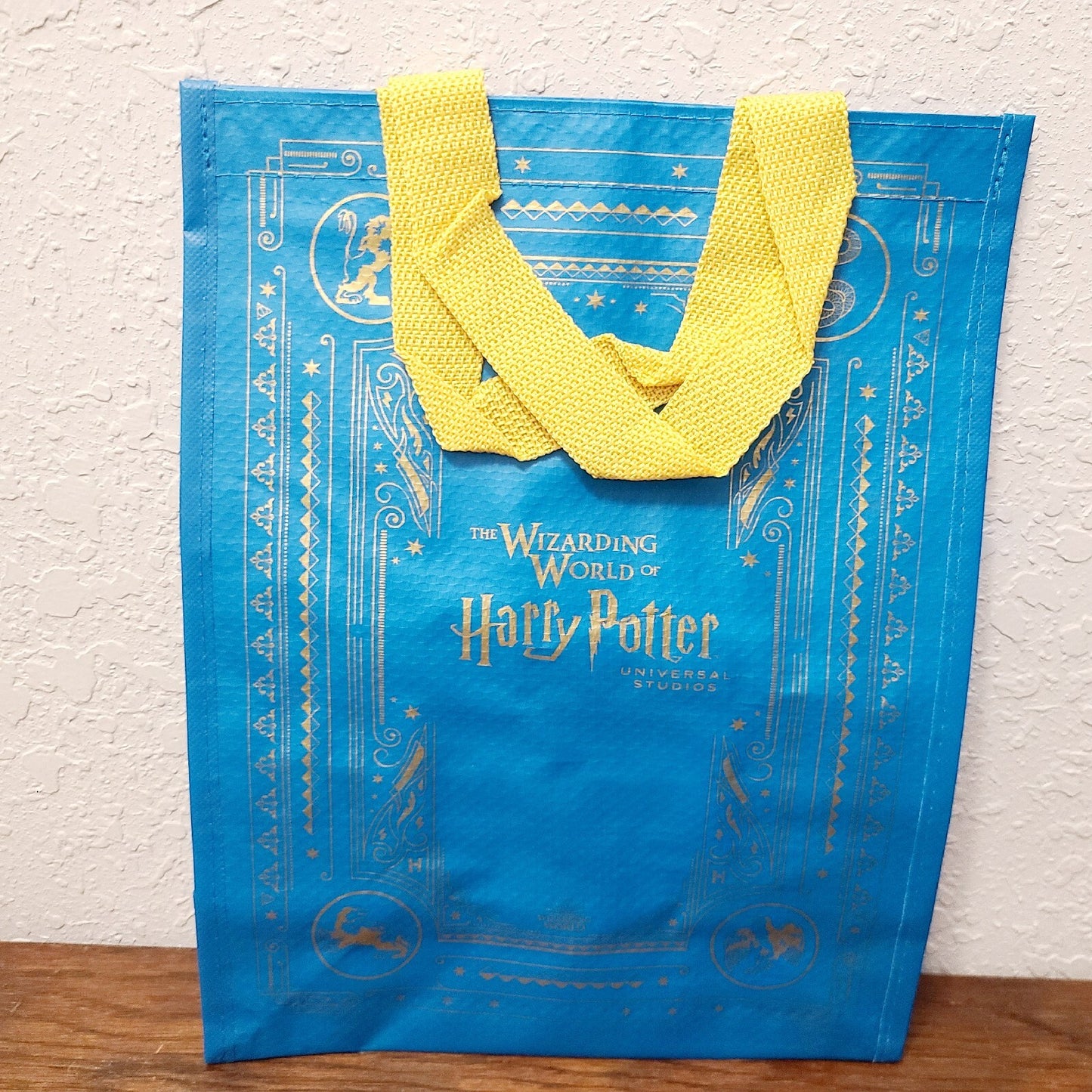 *2 Reusable Bag Set* Studios Wizarding World of Harry Potter Tote Gift Bag NEW