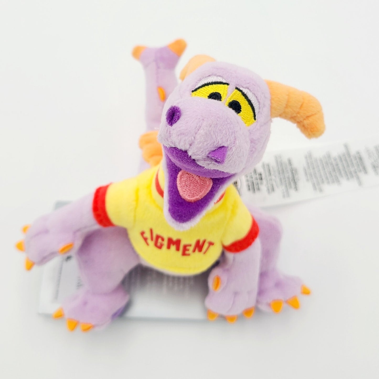 2023 Disney Parks Exclusive EPCOT Mini Figment Shoulder Pal Magnet Plush NEW