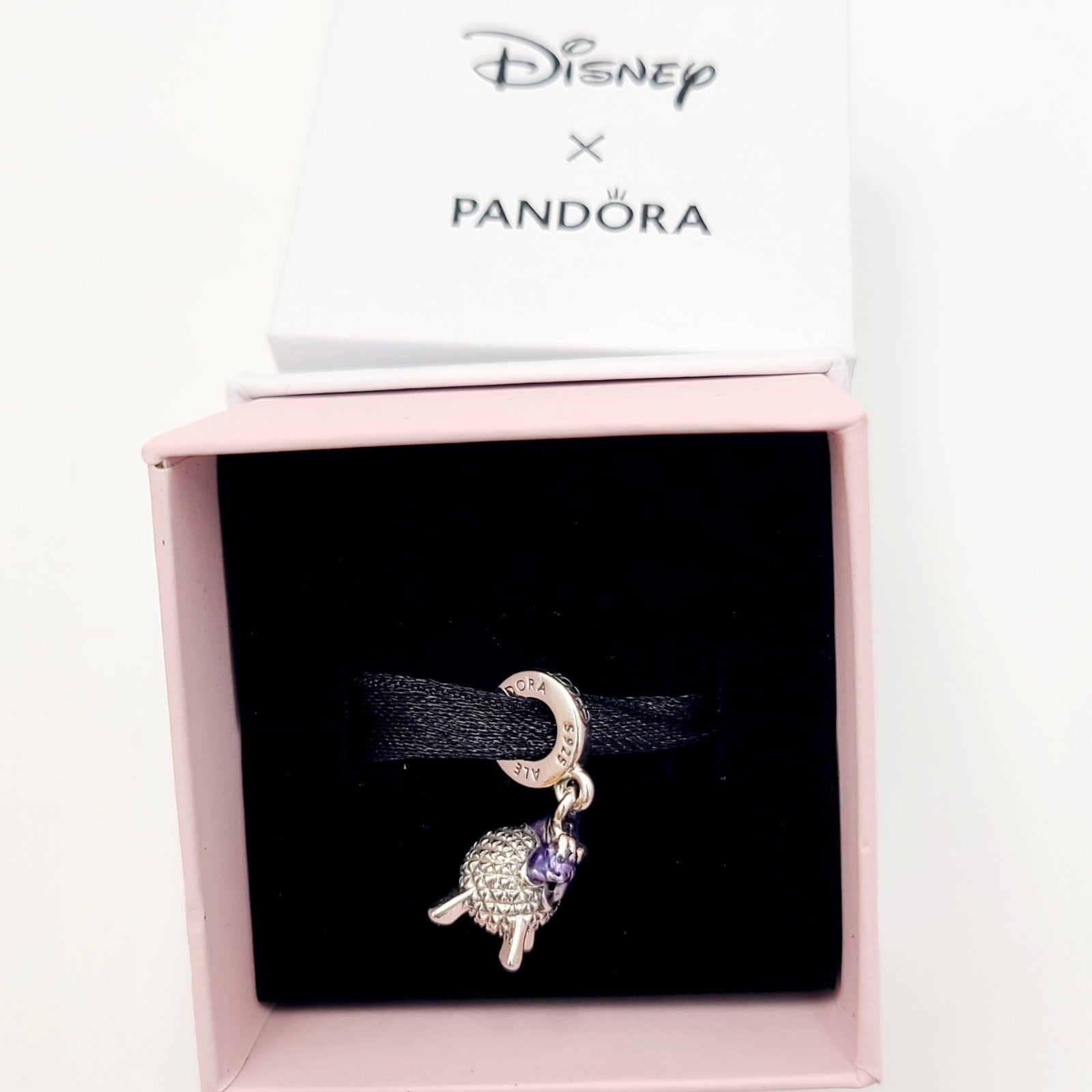 2024 Disney World Parks EPCOT Figment Pandora Charm Spaceship Earth Jewelry WDW