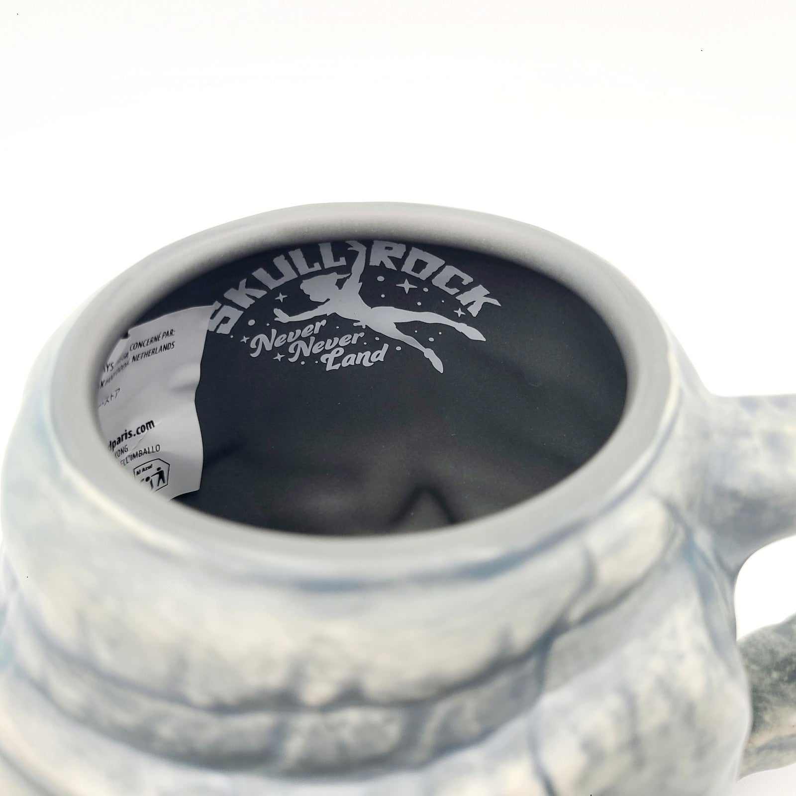 2025 Walt Disney World Parks Peter Pan Skull Rock Sculpted 25oz Coffee Mug NEW
