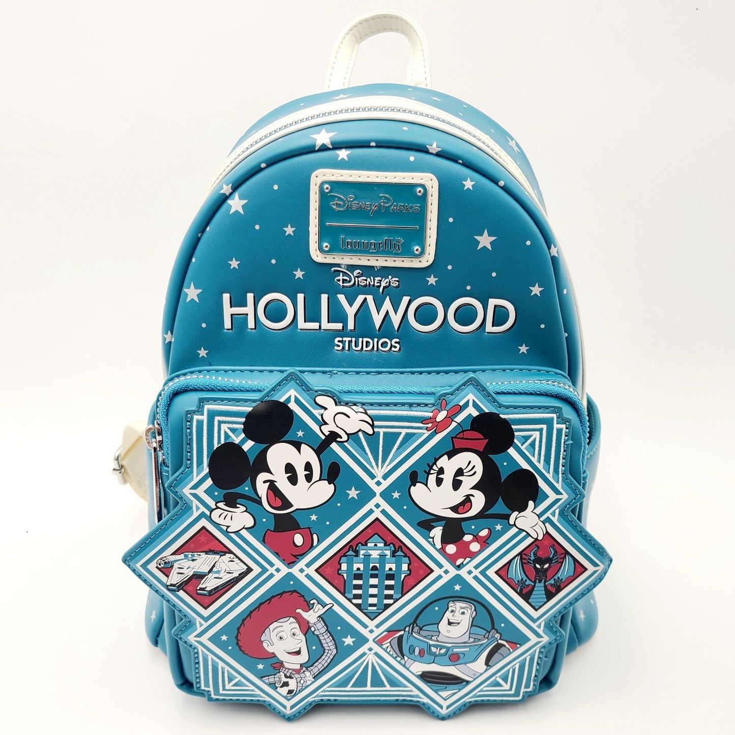 2025 Disney Parks Hollywood Studios Mickey & Minnie Mouse Loungefly  Backpack