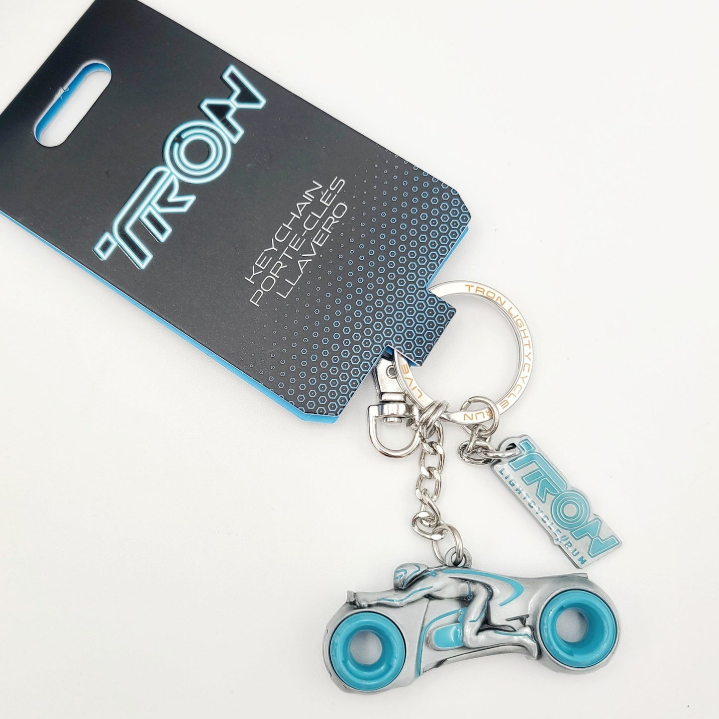 *Keychain* Walt Disney World Parks TRON Lightcycle Run Bike Metal Charms Vehicle