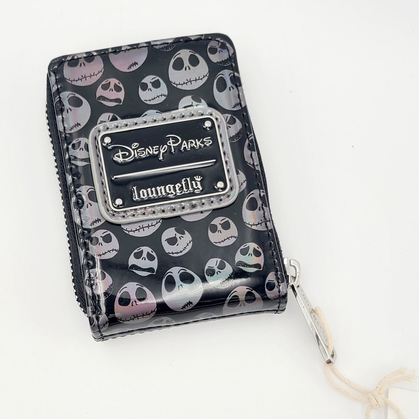 *Actual Wallet* 2025 Disney Parks NBC Jack Skellington Heads Loungefly Mini NWT