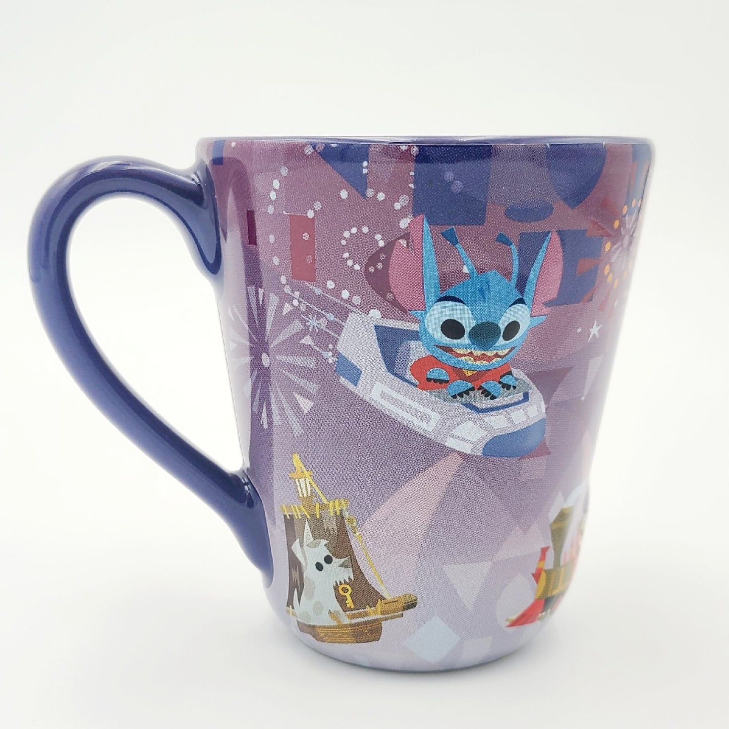 2023 Disney Parks Joey Chou Castle Magic Kingdom Orange Bird Coffee Mug Stitch