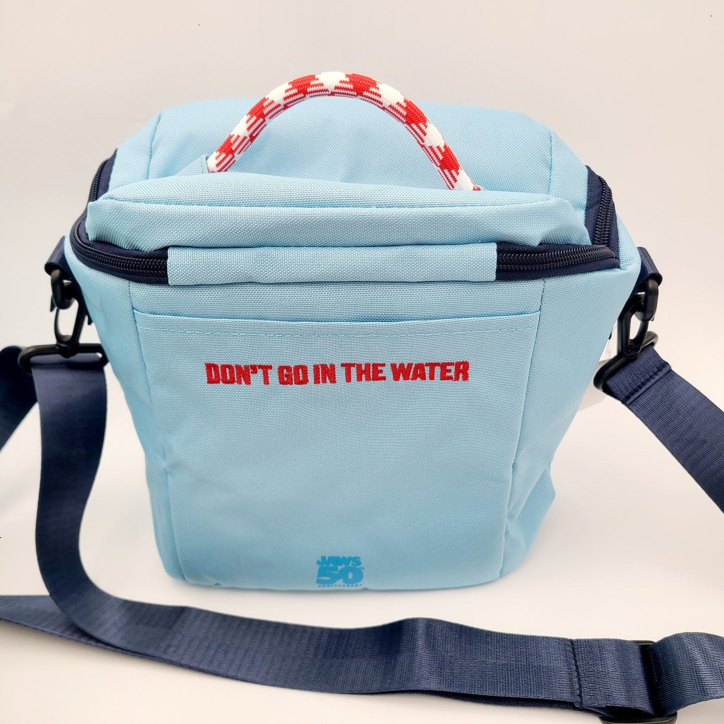 Universal Studios Jaws 50 Anniversary 6 Can Soft Cooler Blue Shark Insulated New