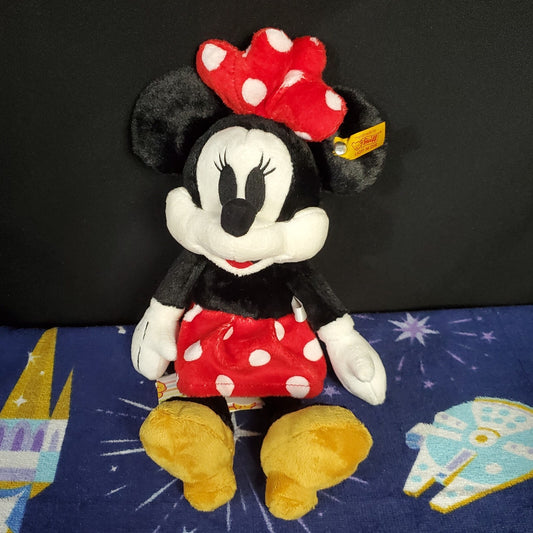 NEW 2022 Walt Disney World Parks Steiff Minnie Mouse Plush New With Tags