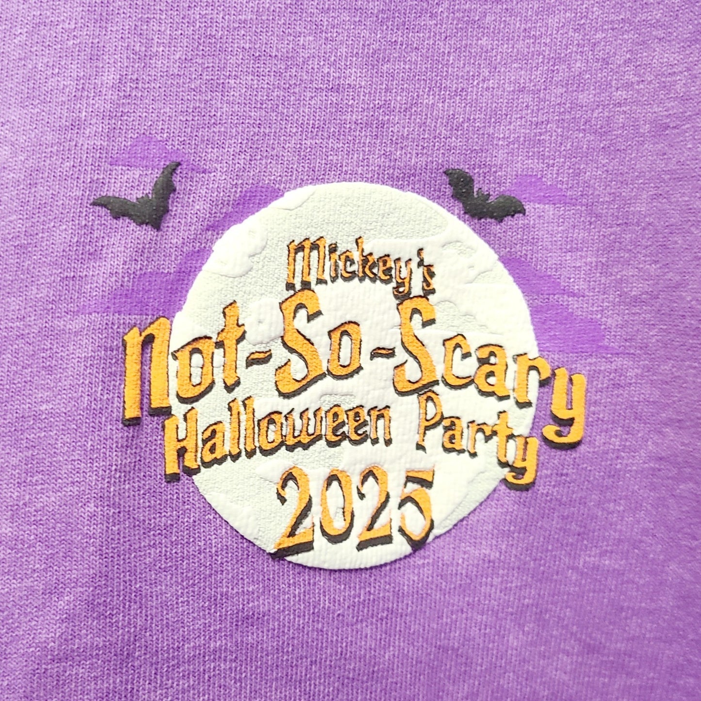 LARGE Disney Parks Boo To You Mickeys Not So Scary Halloween Party Spirit Jersey