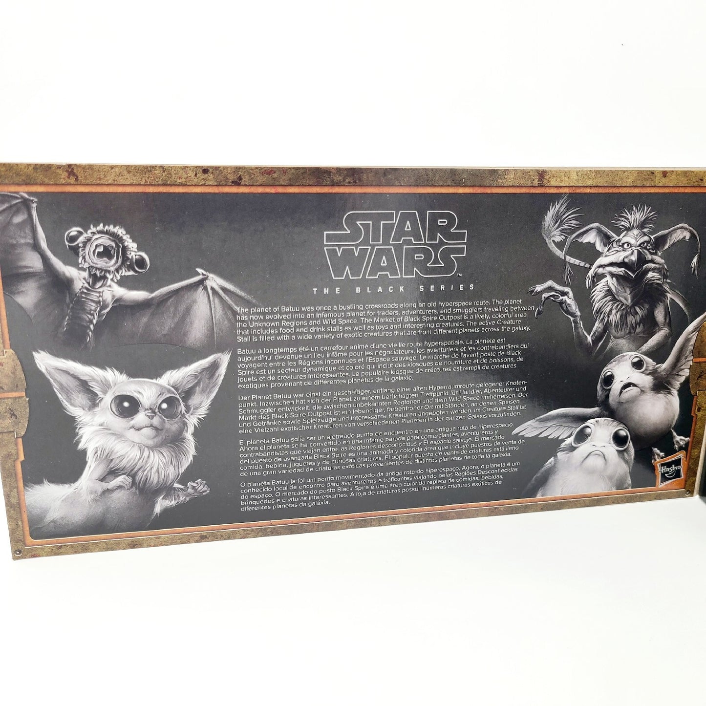 Disney Parks Star Wars Black Series 6" GALACTIC CREATURES 6-Pack Bogling Mynock