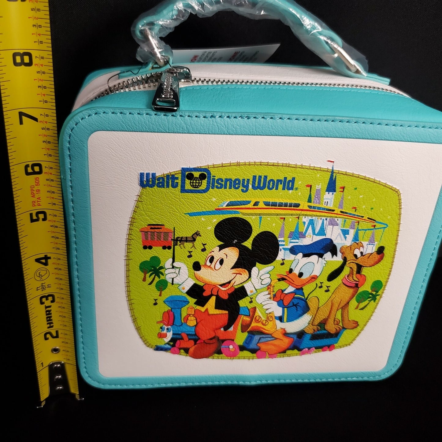 *Lunchbox Bag & ID Case* Disney Parks 50th Loungefly Vault Shoulder Bag Mickey