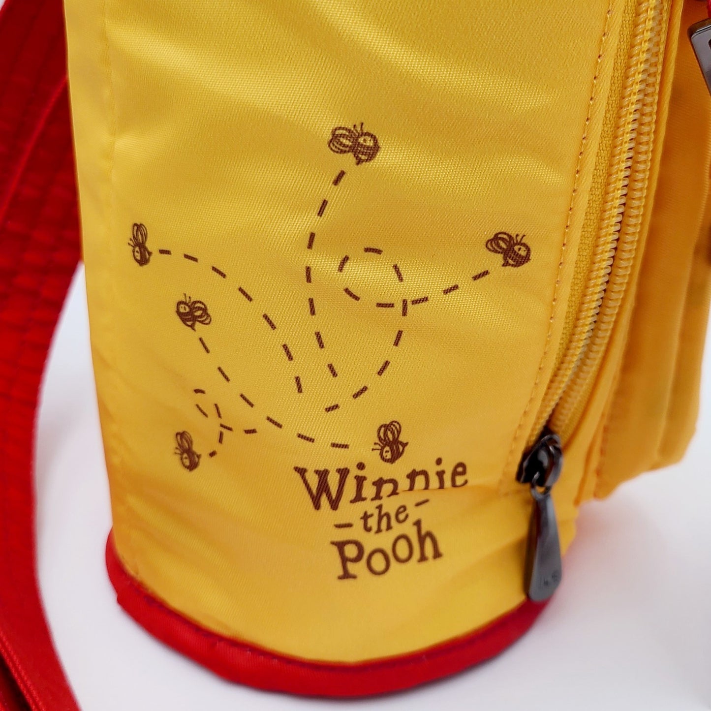 New 2025 Disney Parks Lug Huggie Bag Water Bottle Holder Winnie The Pooh Yellow