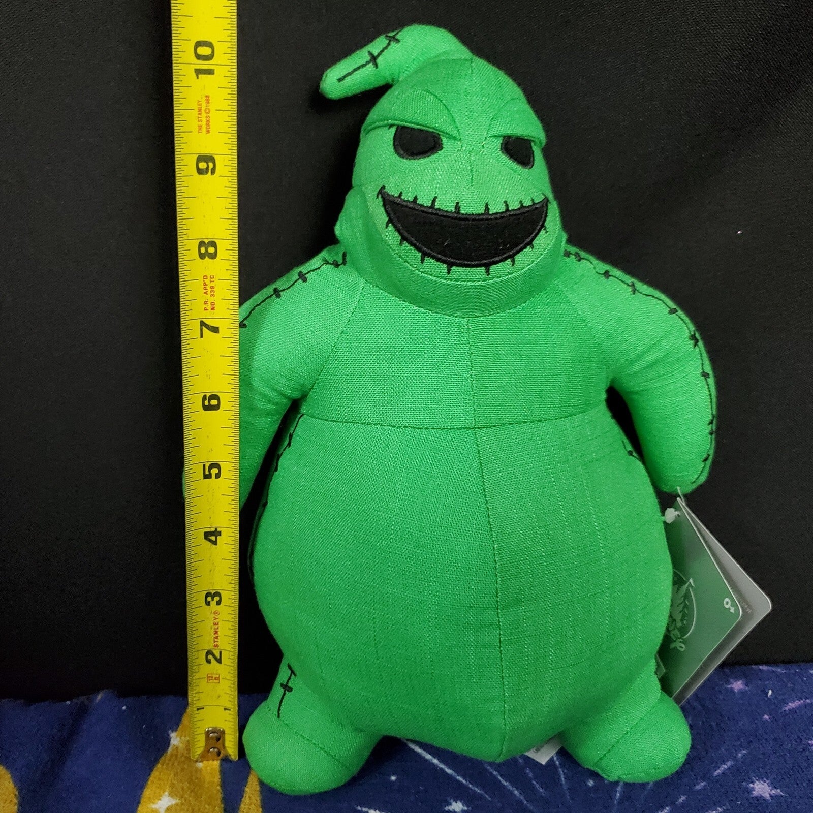 Disney Parks The Nightmare Before Christmas Oogie Boogie Green Plush 11” Figure