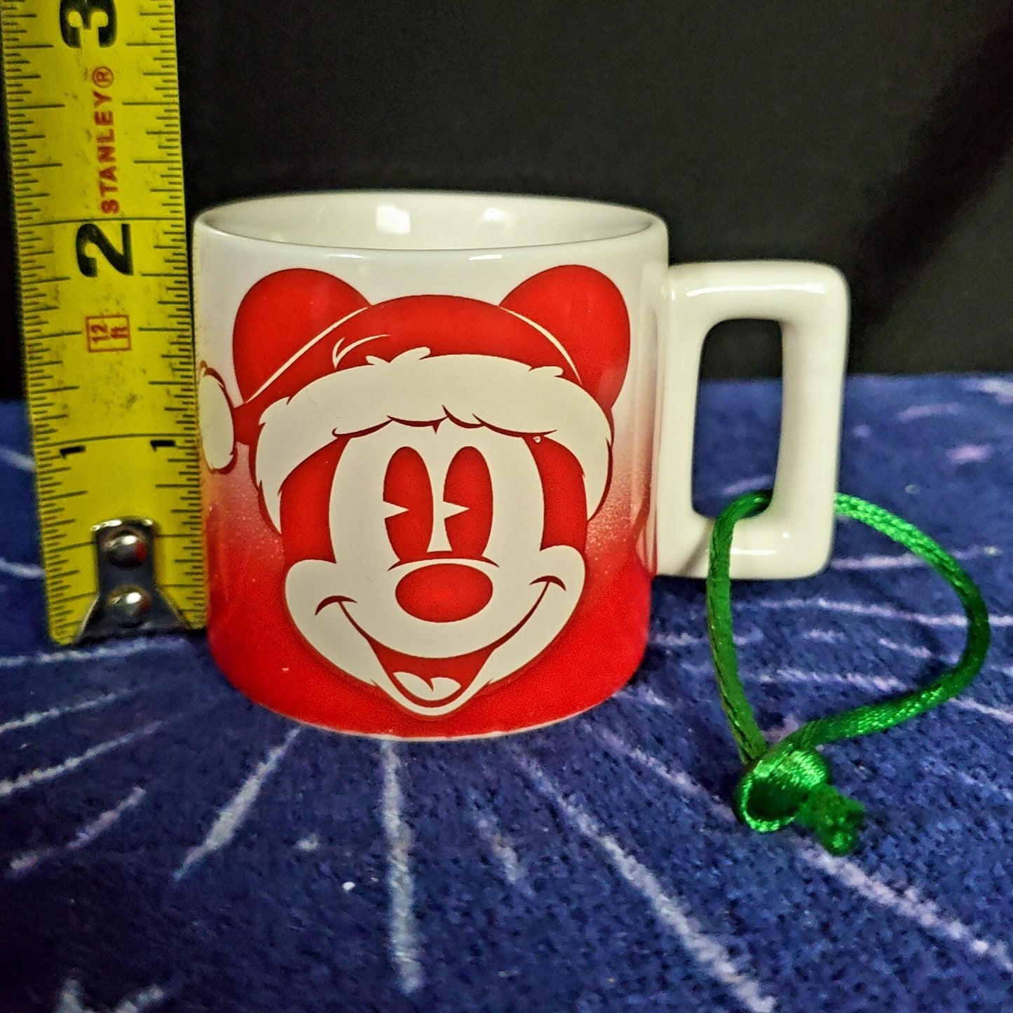 *2022 Ornament* Disney Parks Mickey Mouse Starbucks Christmas Holiday 2" Mug