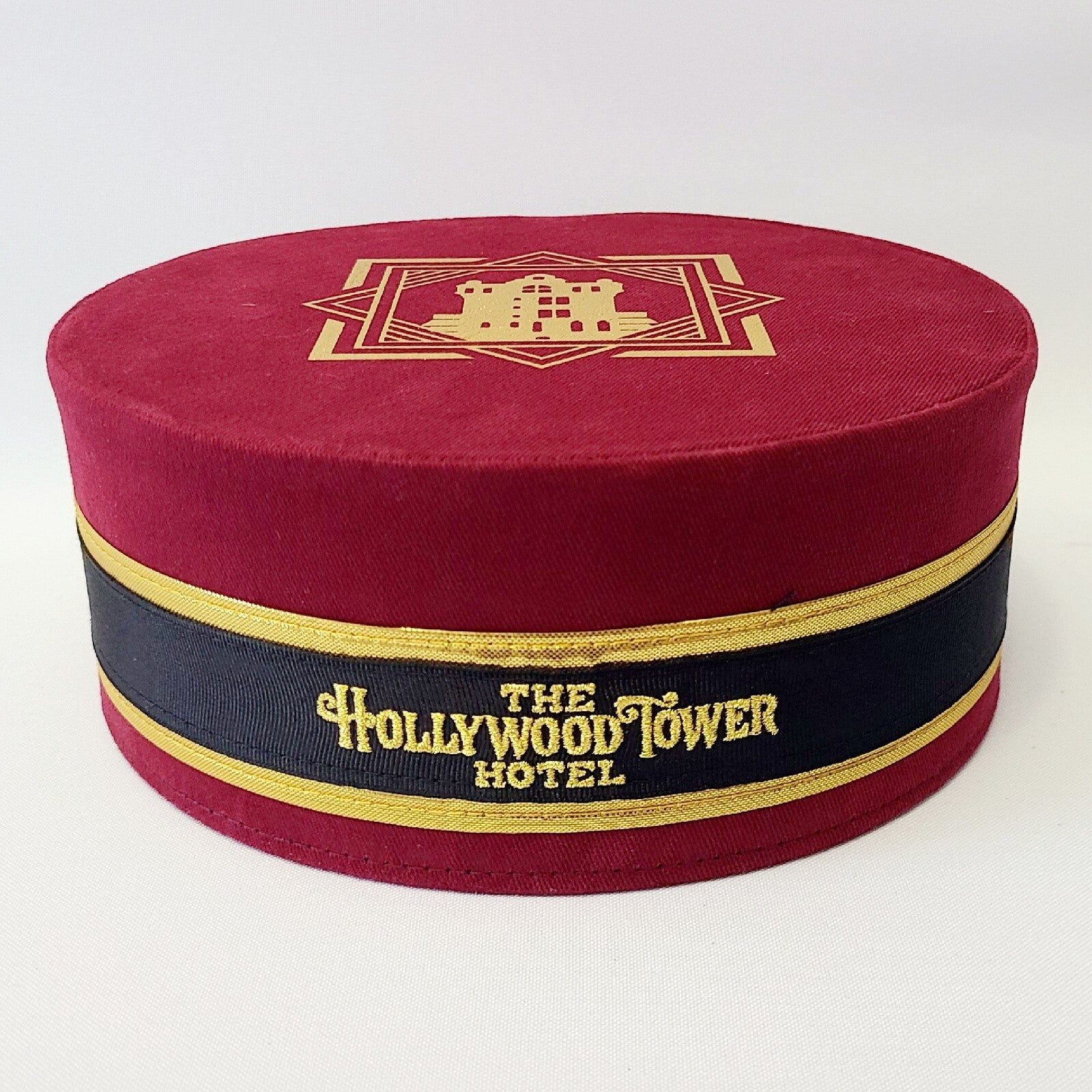 NEW Disney Parks Tower Of Terror Bellhop Bellman Hat Cap Hollywood Tower Hotel