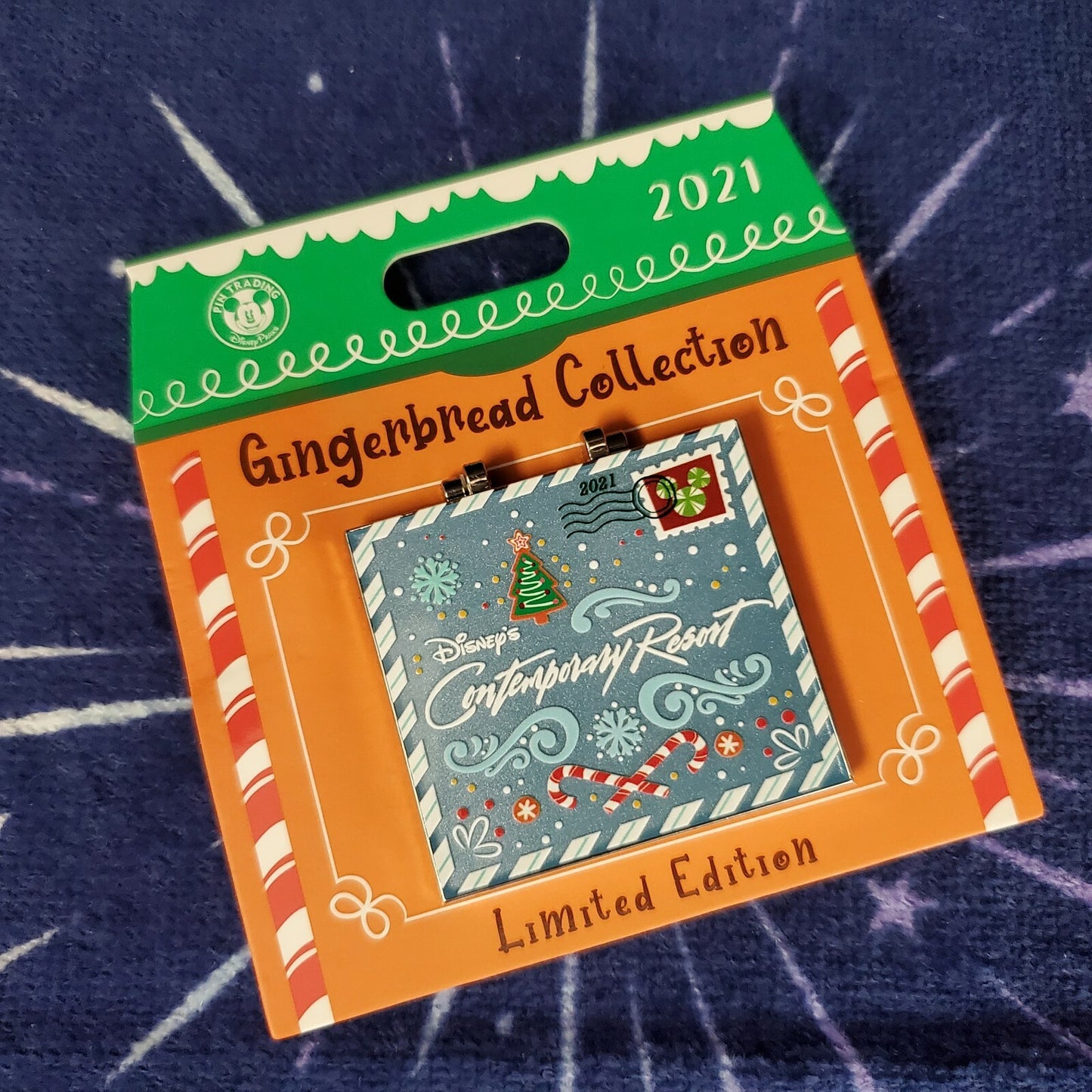 *3 Pin Contemporary Gingerbread Set* 2019, 2020 2021 Disney Christmas Cinderella