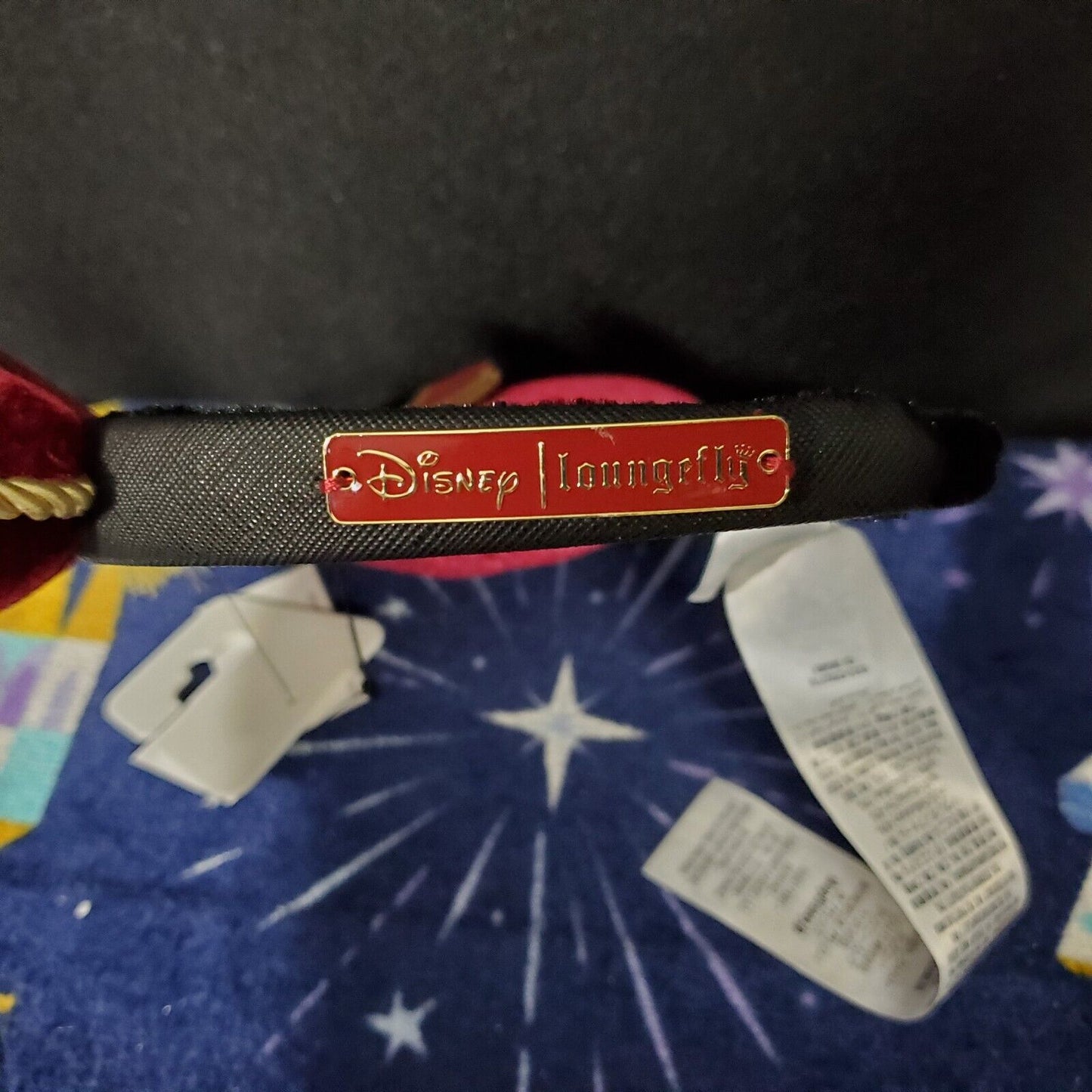 Disney Loungefly Hollywood Tower Hotel HTH Tower Of Terror Minnie Ears Headband