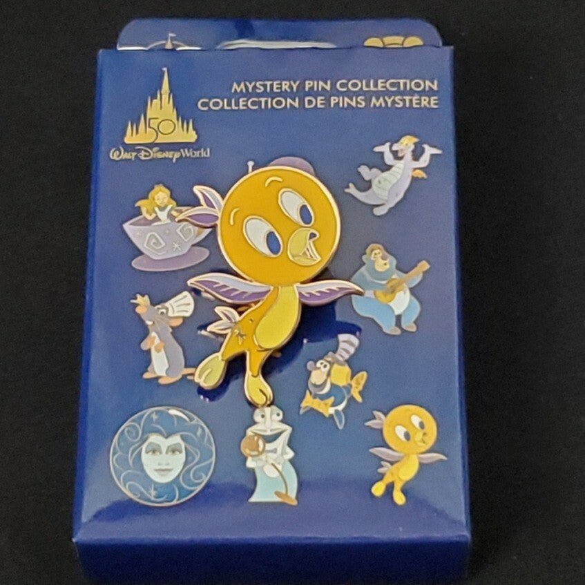 *COMPLETE SET 10 Pins* Walt Disney World Park 50th Anniversary Mystery PLUS Bag