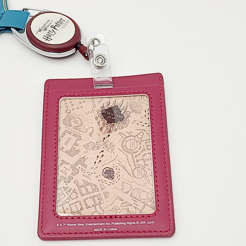*Marauder's Map ID Badge* Universal Studios Wizarding World Of Harry Potter REEL