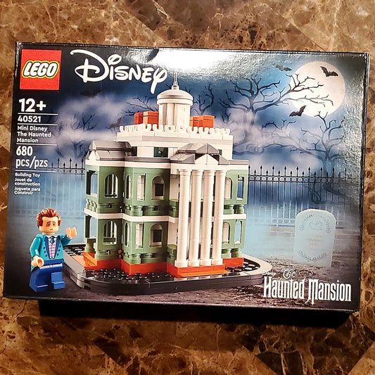 Lego 40521 Disney Mini Haunted Mansion - New Sealed Exclusive Ages 12+
