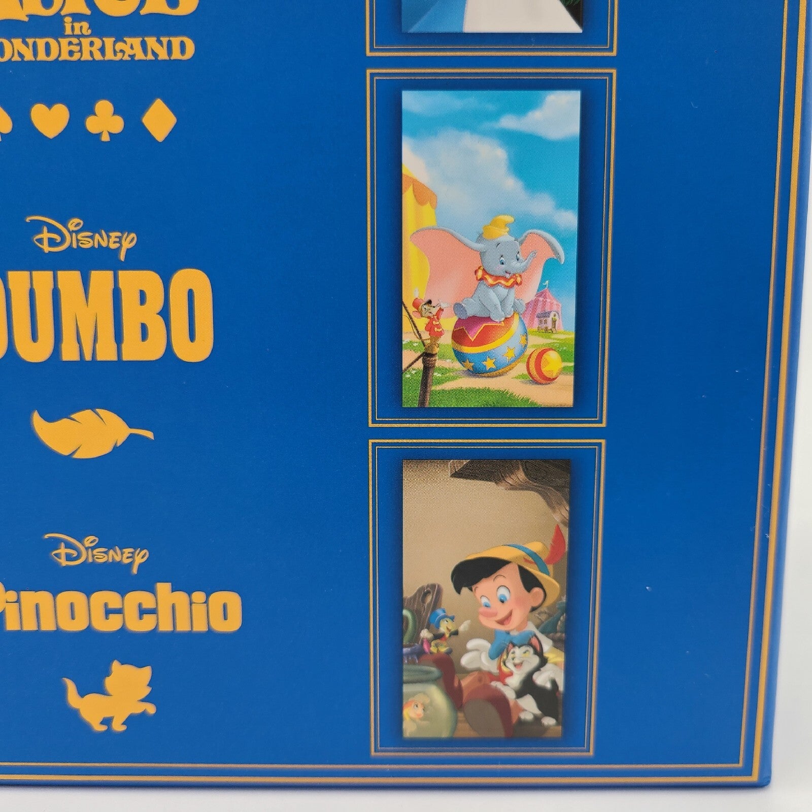 Disney Park Storybook Classics 4-Pack Puzzle Set Pinocchio Dumbo Peter Pan Alice