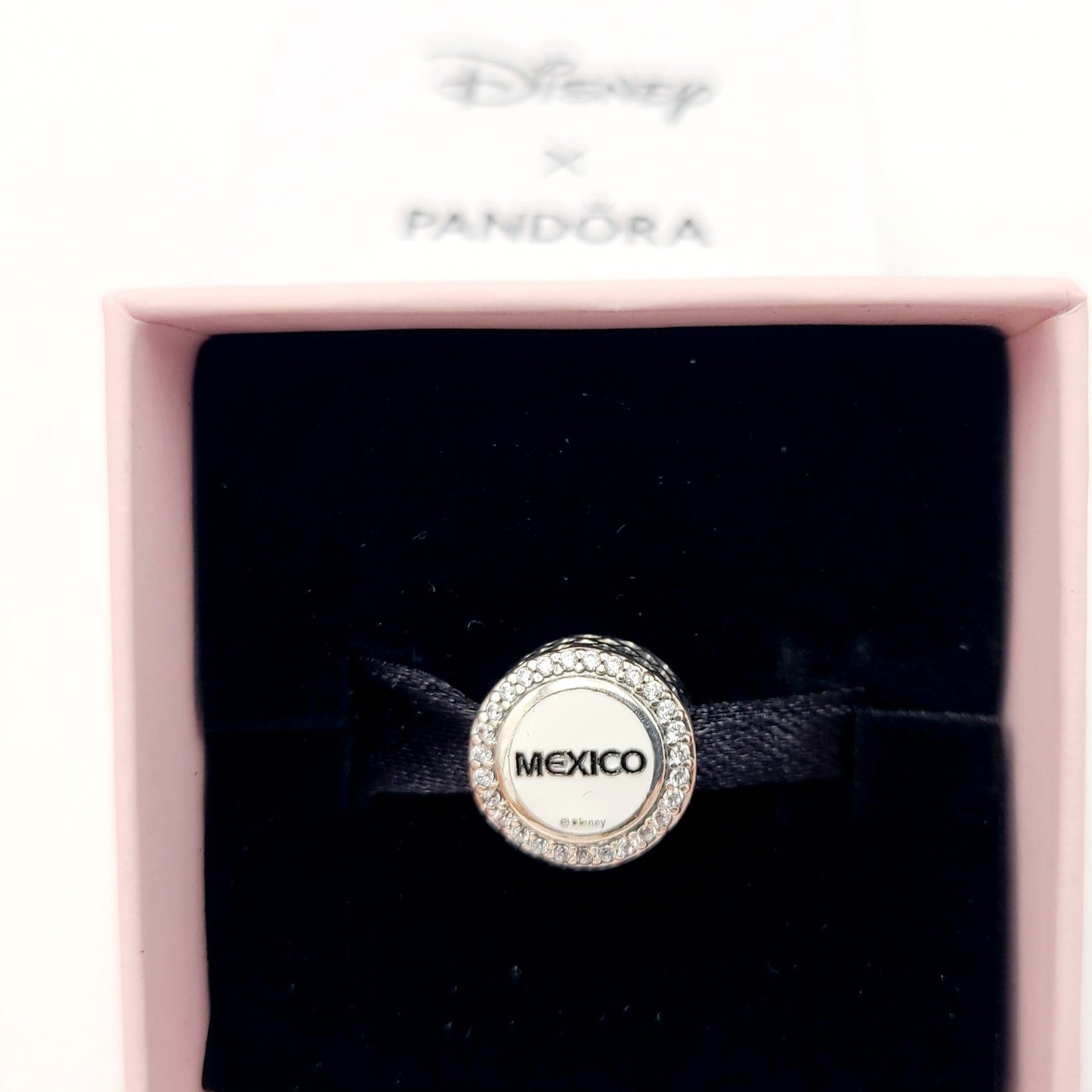 2025 Walt Disney World Parks EPCOT Mexico Pavilion Pandora Charm Mickey Mouse