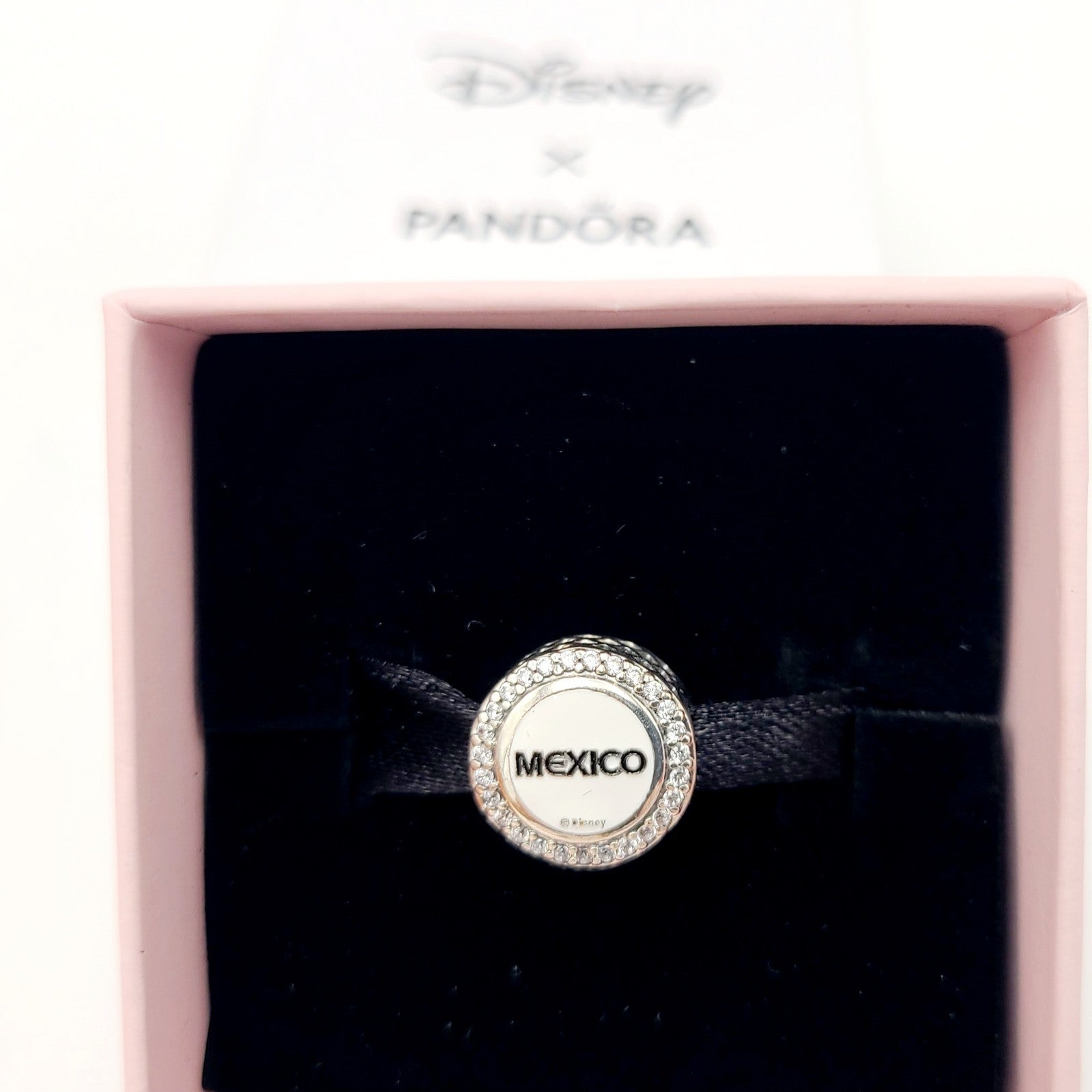 2025 Walt Disney World Parks EPCOT Mexico Pavilion Pandora Charm Mickey Mouse