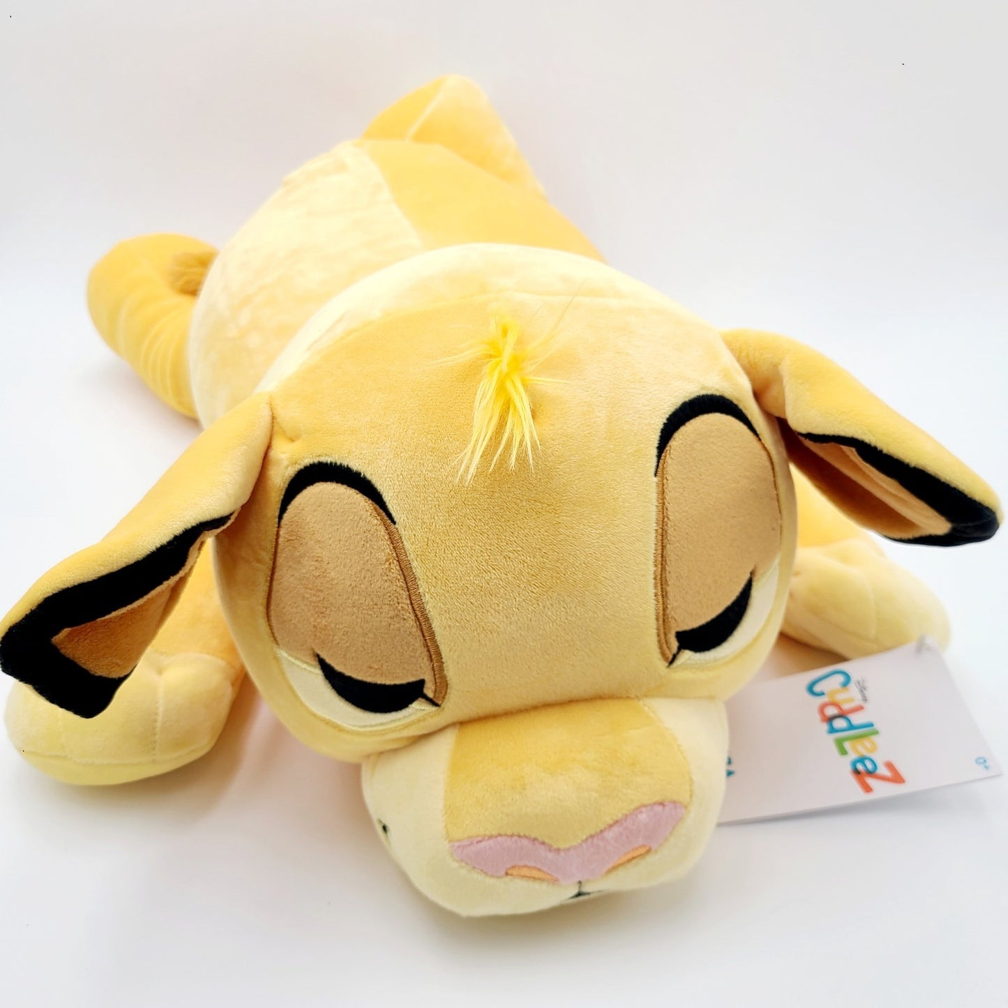 Disney Parks Simba Sleeping Cuddleez Plush The Lion King Large 26'' Stuffed NEW