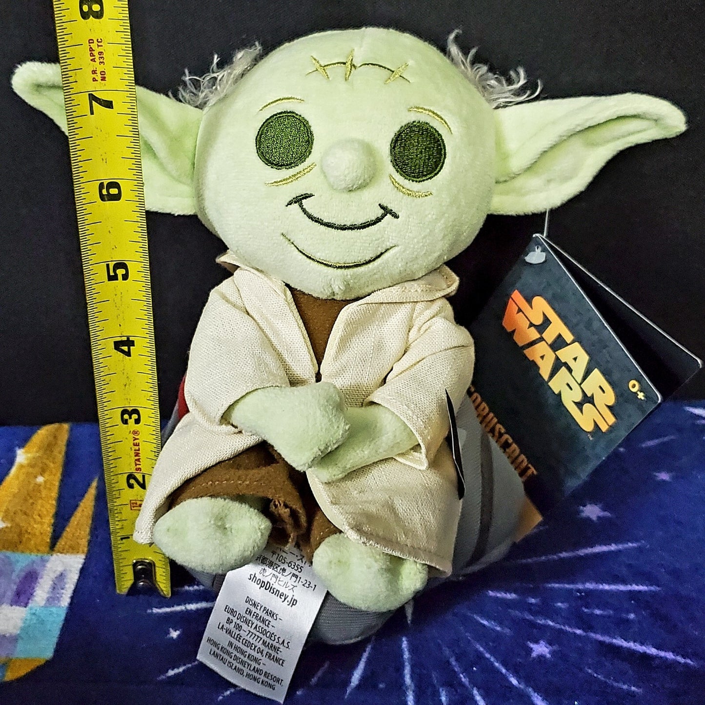 2022 Disney Parks Star Wars Galaxy's Edge Yoda Jedi Master Coruscant Line Plush