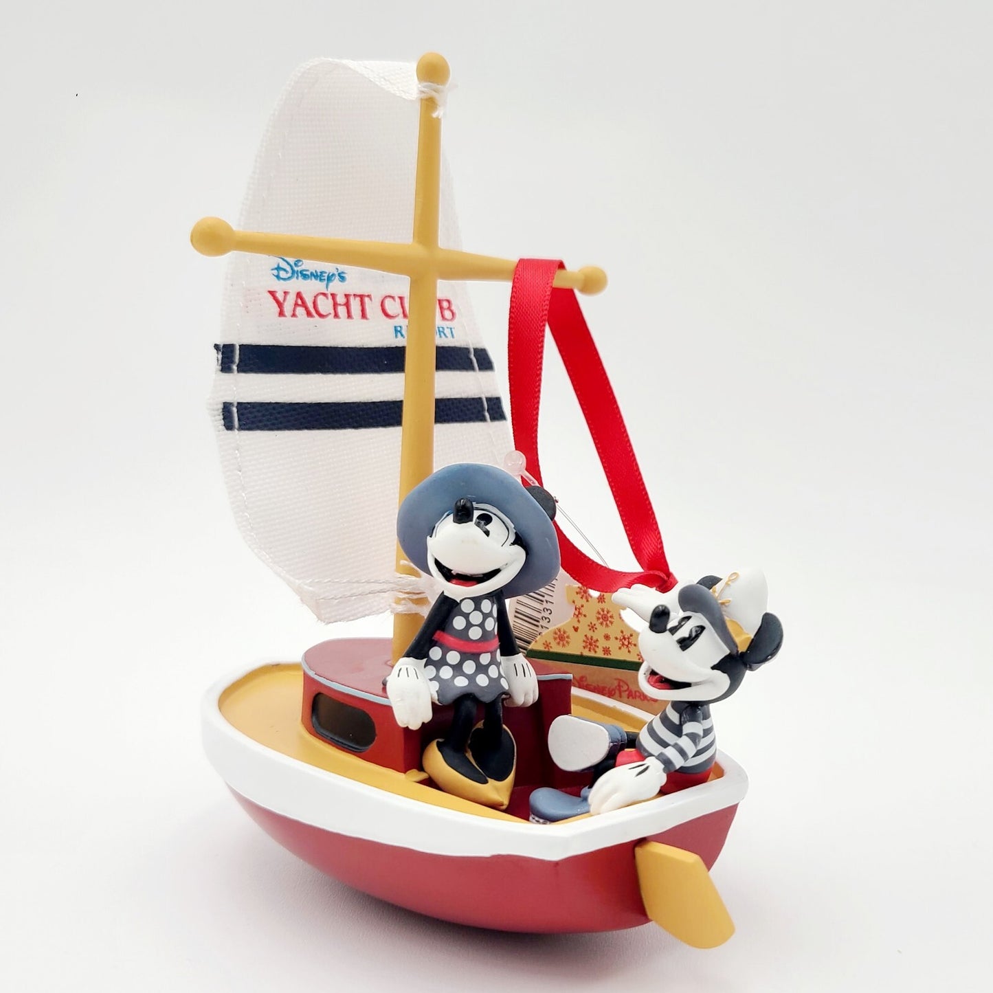 NEW Disney Parks WDW Yacht Club Resort Mickey Minnie Christmas Ornament 2024