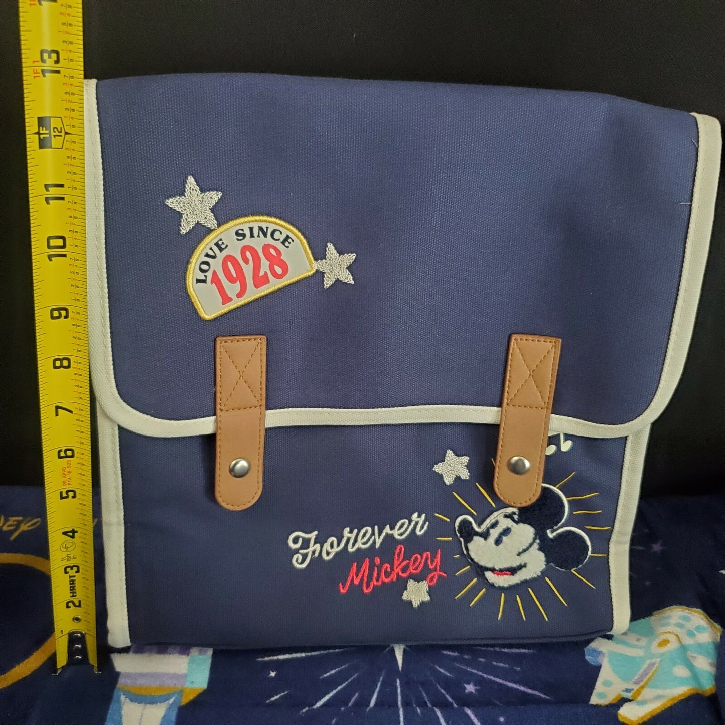 2021 Walt Disney World Park Forever Mickey Mouse Messenger Bag Backpack Heritage