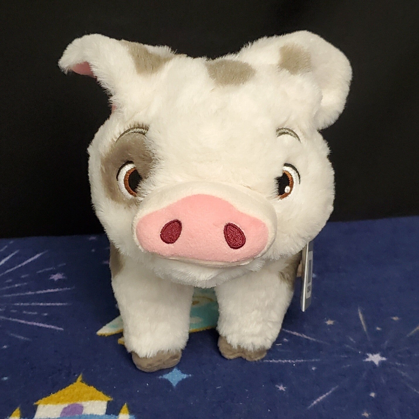 NEW Disney Store Moana Pua Spotted Pig Friend Small Plush Stuffed Animal 8"