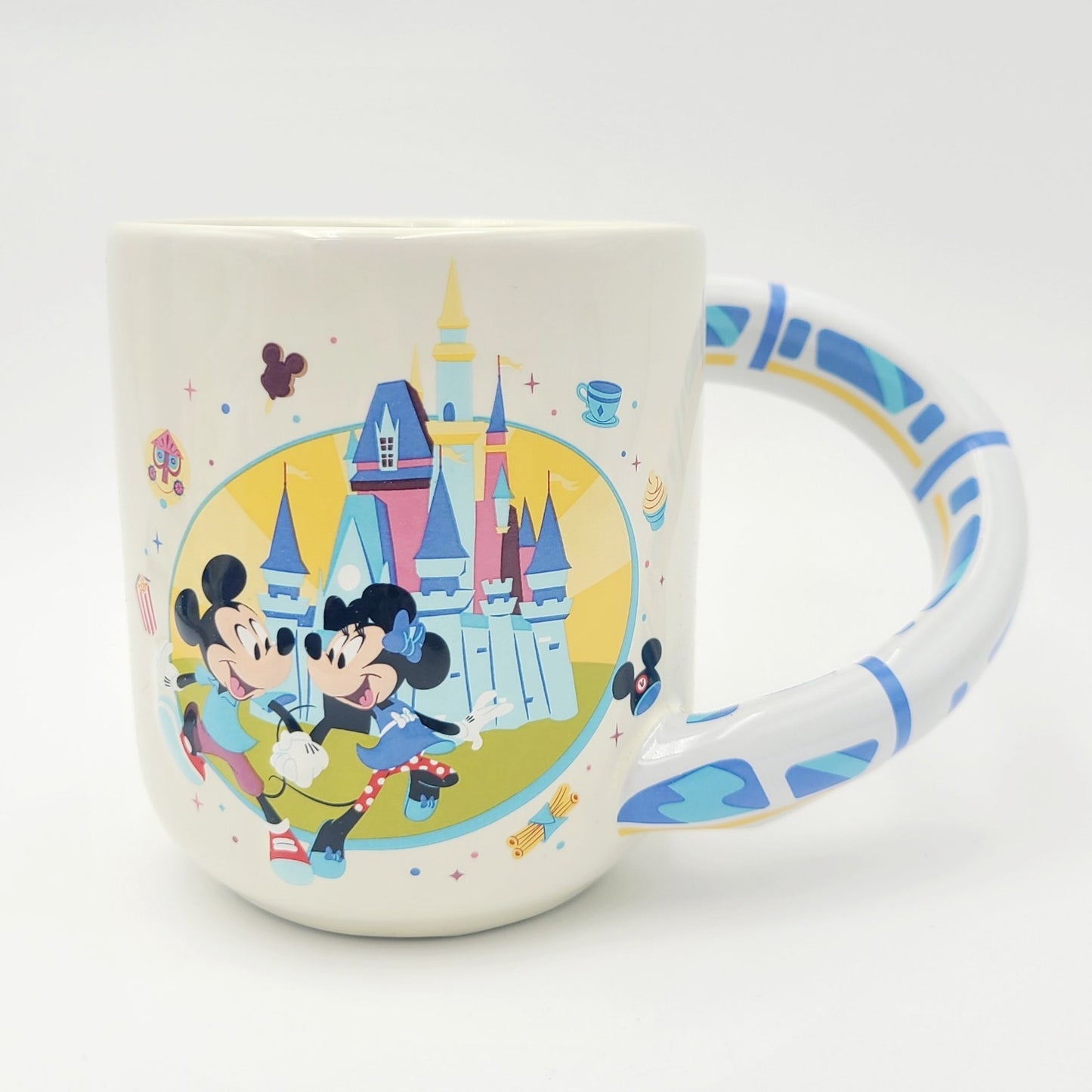 2026 Walt Disney World Parks Most Magical Day Ever Monorail Castle Ceramic Mug