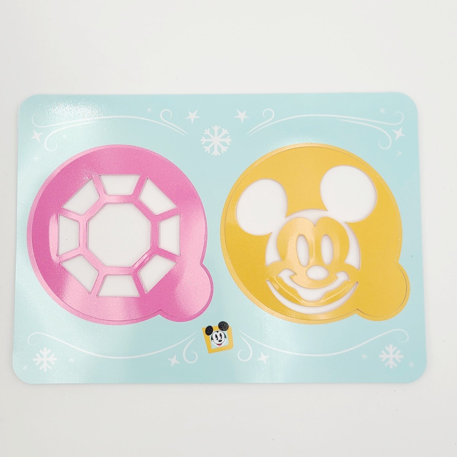 Disney World Parks Annual Passholder Apple Pie Recipe Card & Food Stencils 2024