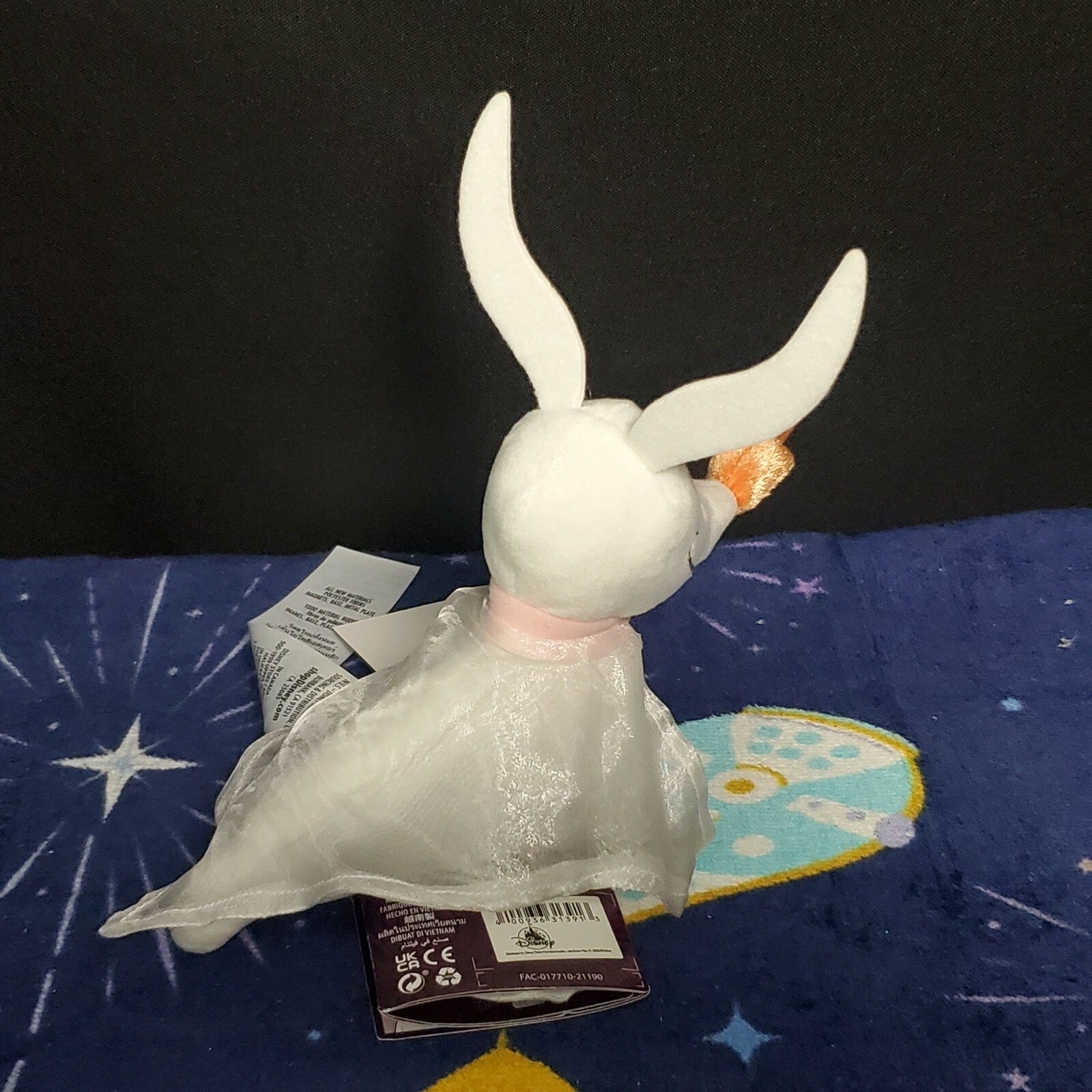 NEW Disney Parks Zero Magnetic Shoulder Pal Plush Nightmare Before Christmas